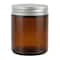 8oz. Amber Glass Candle Jars, 2ct. by Make Market®